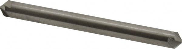 Hertel - 3/16" Head Diam, 3/16" Shank Diam, 4 Flute 100° Solid Carbide Countersink - Americas Tooling