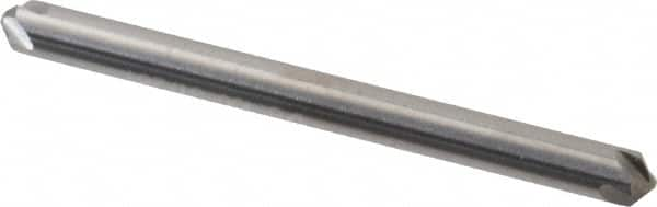 Hertel - 1/8" Head Diam, 1/8" Shank Diam, 4 Flute 100° Solid Carbide Countersink - Americas Tooling