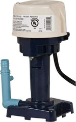 Little Giant Pumps - 1 Amp, 115 Volt, 1/50 hp, 1 Phase, Thermal Plastic Evaporative Cooler Pumps Machine Tool & Recirculating Pump - 8.3 GPM, 11 psi, 9" Overall Height, 4-1/2" Body Length, ABS Impeller, Open Fan Cooled Motor - Americas Tooling