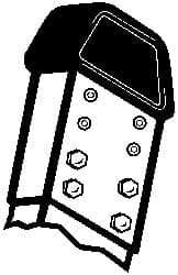 Werner - Ladder End Cap - Rubber, for Fiberglass Ladders - Americas Tooling