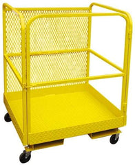 PW Platforms - Platform - Forklift Work Platform, 1,000 Lb Capacity - Americas Tooling