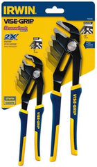 Irwin - 2 Piece GrooveLock Plier Set - Comes in Clamshell - Americas Tooling