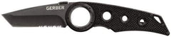 Gerber - 3" Blade, 7-55/64" OAL, Partially Serrated Tanto Point Folding Knife - 4-55/64" Closed Length, G-10, 1 Blade, 1 Edge - Americas Tooling