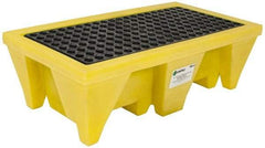 Enpac - 58 Gal Sump, 2,000 Lb Capacity, 2 Drum, Plastic Spill Deck or Pallet - 53-1/2" Long x 29" Wide x 17" High - Americas Tooling