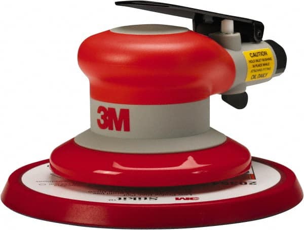 Air Orbital Sander: Round, 6″ Pad, 12,000 OPM Round Pad