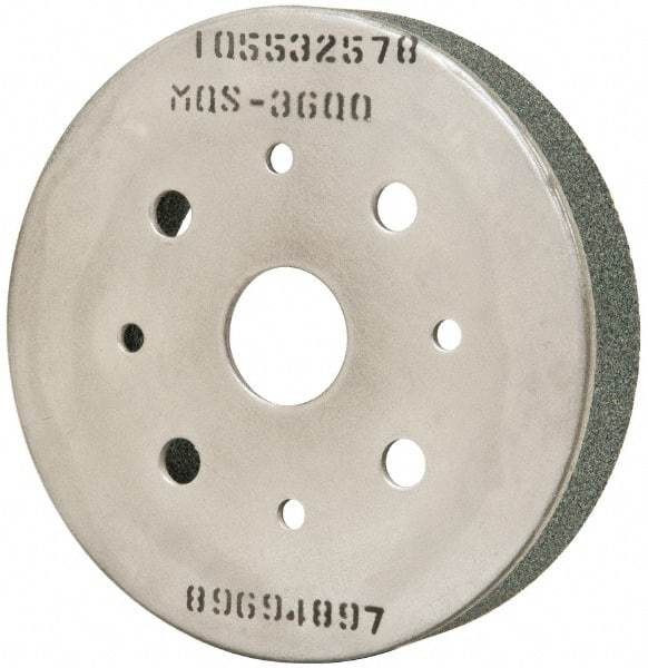 Tru-Maxx - 6" Diam, 4" Hole Size, 1" Overall Thickness, 60 Grit, Type 2 Tool & Cutter Grinding Wheel - Medium Grade, Silicon Carbide, H Hardness, 3,600 RPM - Americas Tooling