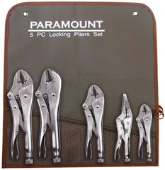 Paramount - 5 Piece Locking Plier Set - Americas Tooling