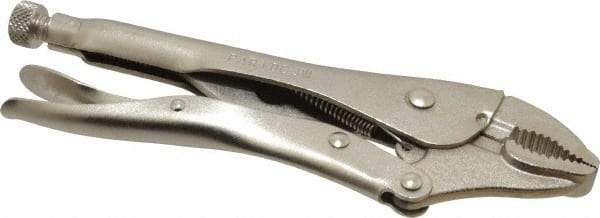 Paramount - 10" OAL Curved Jaw Locking Pliers - 1-7/8" Jaw Opening, Standard Handle - Americas Tooling