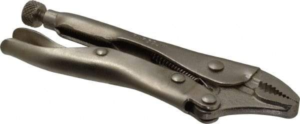 Paramount - 5" OAL Curved Jaw Locking Pliers - 1-1/8" Jaw Opening, Standard Handle - Americas Tooling