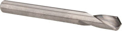 Accupro - 1/4" Body Diam, 120°, 2-1/2" OAL, Solid Carbide Spotting Drill - Americas Tooling