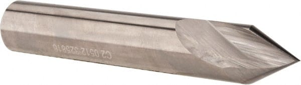 Accupro - 1/2" Body Diam, 60°, 3" OAL, Solid Carbide Spotting Drill - Americas Tooling