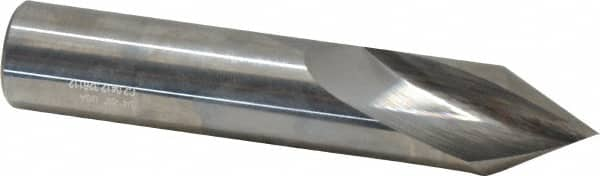 Accupro - 3/4" Body Diam, 60°, 4" OAL, Solid Carbide Spotting Drill - Americas Tooling