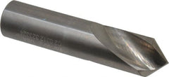 Accupro - 7/8" Body Diam, 90°, 4" OAL, Solid Carbide Spotting Drill - Americas Tooling