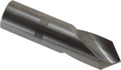 Accupro - 1" Body Diam, 90°, 4" OAL, Solid Carbide Spotting Drill - Americas Tooling