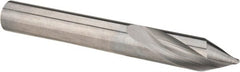 Accupro - 5/16" Body Diam, 60°, 2-1/2" OAL, Solid Carbide Spotting Drill - Americas Tooling