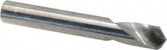 Accupro - 10mm Body Diam, 90°, 70mm OAL, Solid Carbide Spotting Drill - Americas Tooling