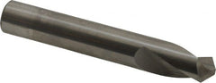 Accupro - 12mm Body Diam, 120°, 76mm OAL, Solid Carbide Spotting Drill - Americas Tooling