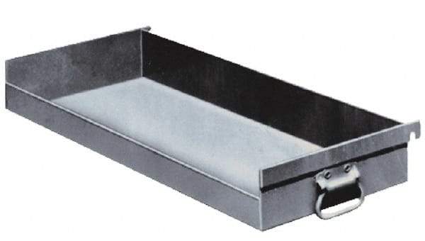 Durham - 1 Shelf, Steel Open Front Hook-On Tray - 36" Long x 15" Wide x 6" High - Americas Tooling