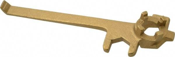 Value Collection - Bronze Drum Plug Wrench - For Use with Most Drum Plugs and Flammable Substances - Americas Tooling