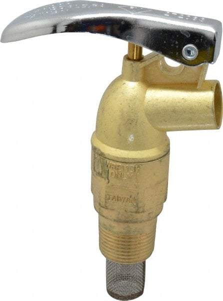 Value Collection - 3/4" NPT Zinc Rigid Drum Faucet - FM Approved, External Arrester, Self Closing - Americas Tooling