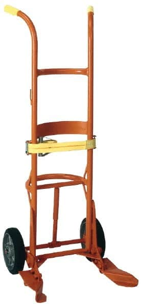 Wesco Industrial Products - 1,000 Lb Load Capacity, 55 Gal Drum Hand Truck - 23-1/2" Wide x 59-3/4" High, 2 Wheels - Americas Tooling