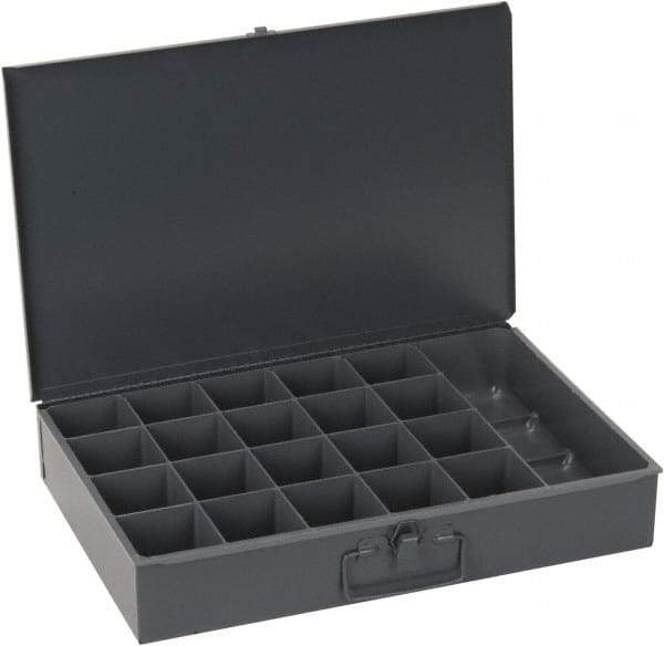 Durham - 21 Compartment Small Steel Storage Drawer - 18 Inches Wide x 12 Inches Deep - Americas Tooling