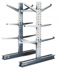 Made in USA - 12 Inches Long, Medium Duty, Incline Arm - With Lip, 1,000 Lb. Load Limit - Americas Tooling