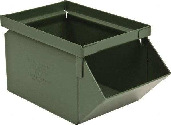 Stackbin - Size 0, Open End Bin - 8" Long x 4-1/2" Wide x 4-1/2" High, 6" Bottom Length - Americas Tooling