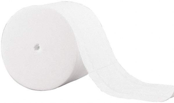 Kleenex - 4" Sheet Width, Coreless Roll Toilet Tissue - 800 Sheets per Roll, 2 Ply, White, Recycled Fiber - Americas Tooling