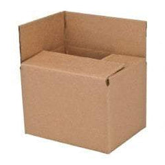 Made in USA - 6" Wide x 8" Long x 6" High Corrugated Shipping Box - Brown, 200 Lb Capacity - Americas Tooling