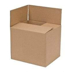 Made in USA - 10" Wide x 12" Long x 10" High Corrugated Shipping Box - Brown, 200 Lb Capacity - Americas Tooling