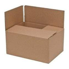 Made in USA - 12" Wide x 16" Long x 8" High Corrugated Shipping Box - Brown, 200 Lb Capacity - Americas Tooling