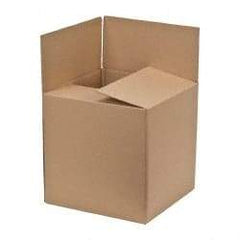 Made in USA - 20" Wide x 20" Long x 20" High Corrugated Shipping Box - Brown, 200 Lb Capacity - Americas Tooling