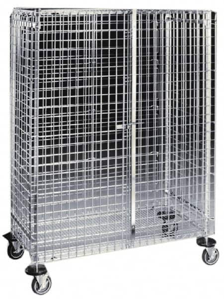 Metro - 1,600 Lb Capacity, 2 Shelf, Steel Security Unit - 39-1/8" Wide x 68-1/2" High - Americas Tooling