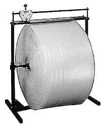 Value Collection - 40" Wide, Roll Storage Stands - Holds up to 48" Diameter Rolls, up to 300 Lb Max - Americas Tooling