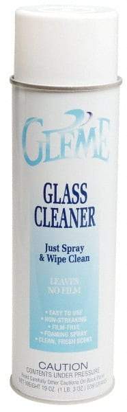 Made in USA - 20 oz Aerosol Fresh Glass Cleaner - Use on Glass Surfaces, Mirrors, Windows, Windshields - Americas Tooling