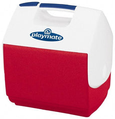 Igloo - 7 Qt Ice Chest - Plastic, Red/White - Americas Tooling