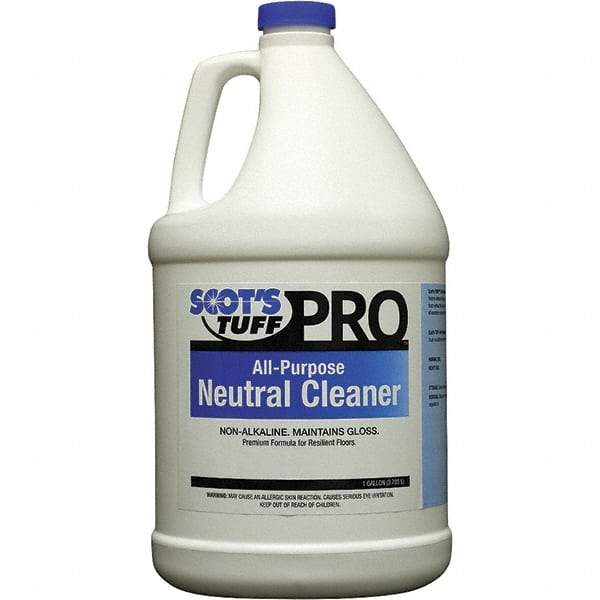 Scot's Tuff - 1 Gal Bottle Cleaner - Use on Marble Terrazzo, Painted Surfaces, Tile, Varnished Wood - Americas Tooling