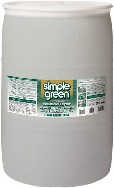 Simple Green - 55 Gal Drum Cleaner/Degreaser - Liquid, Biodegradable, Concentrated, Unscented - Americas Tooling