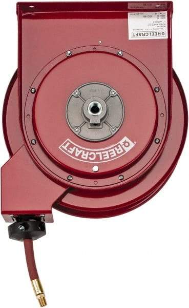 Reelcraft - 25' Spring Retractable Hose Reel - 300 psi, Hose Included - Americas Tooling