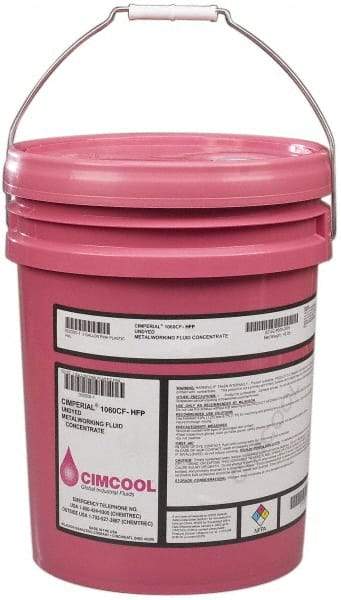 Cimcool - Cimperial 1060CF-HFP, 5 Gal Pail Cutting Fluid - Water Soluble - Americas Tooling