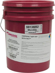 Cimcool - Cimperial 16EP-HFP, 5 Gal Pail Cutting Fluid - Water Soluble, For Boring, Drilling, Grinding, Milling, Reaming, Tapping, Turning - Americas Tooling