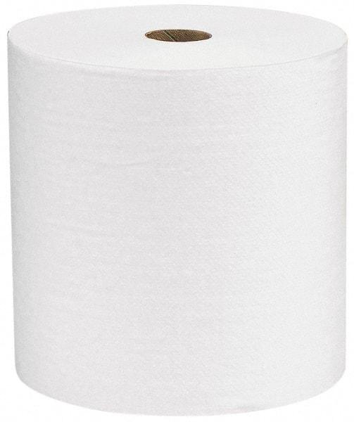 Kimberly-Clark Professional - Hard Roll of 1 Ply White Paper Towels - 8" Wide, 600' Roll Length - Americas Tooling