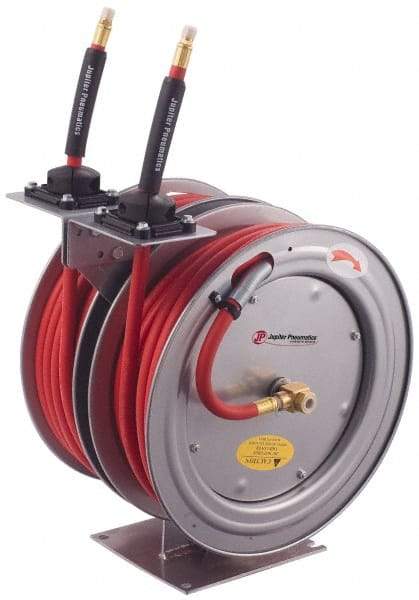 PRO-SOURCE - 50' Spring Retractable Hose Reel - 300 psi, Hose Included - Americas Tooling