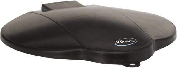 Vikan - 3 Gal Polypropylene Pail Lid - Black, For Use with 5694 - Americas Tooling