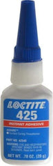 Loctite - 20gr. Bottle, Blue, Low Strength Liquid Threadlocker - Series 425, 24 hr Full Cure Time - Americas Tooling