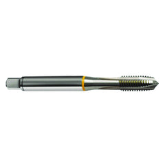 M2.5 x .45 3FL 6H Cobalt Spiral Point Plug Yellow Ring Tap-Bright FORM-B - Americas Tooling