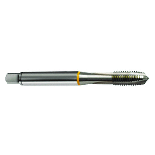 M4 x .70 3FL 6H Cobalt Spiral Point Plug Yellow Ring Tap-Bright FORM-B - Americas Tooling