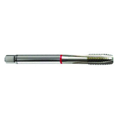 M3 × 0.5 3FL 6H Cobalt Spiral Point Plug Red Ring Tap-Bright FORM-B DIN 376 - Americas Tooling