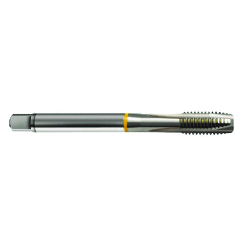 M3 × 0.5 3FL 6H Cobalt Spiral Point Plug Yellow Ring Tap-Bright FORM-B DIN 376 - Americas Tooling